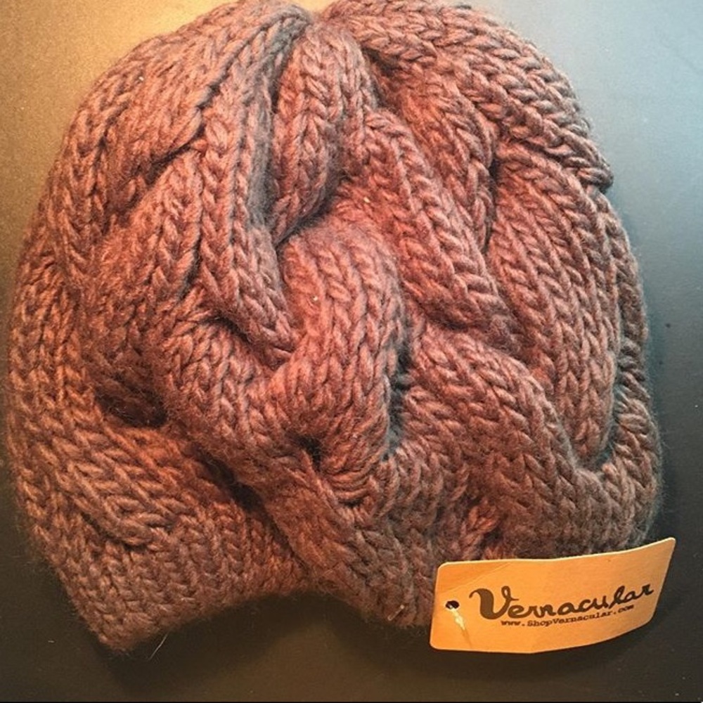 Knitted Vernacular Hat